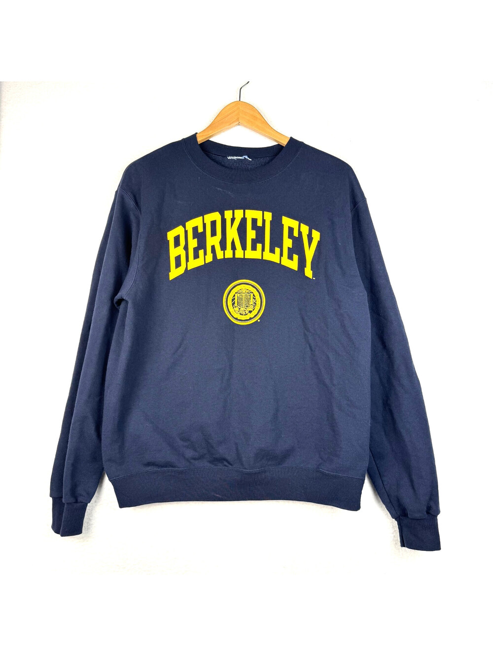 Vintage UC Berkely Champion Navy Crewneck Sweatshirt Size ~Med/Large 90s 00s Y2K